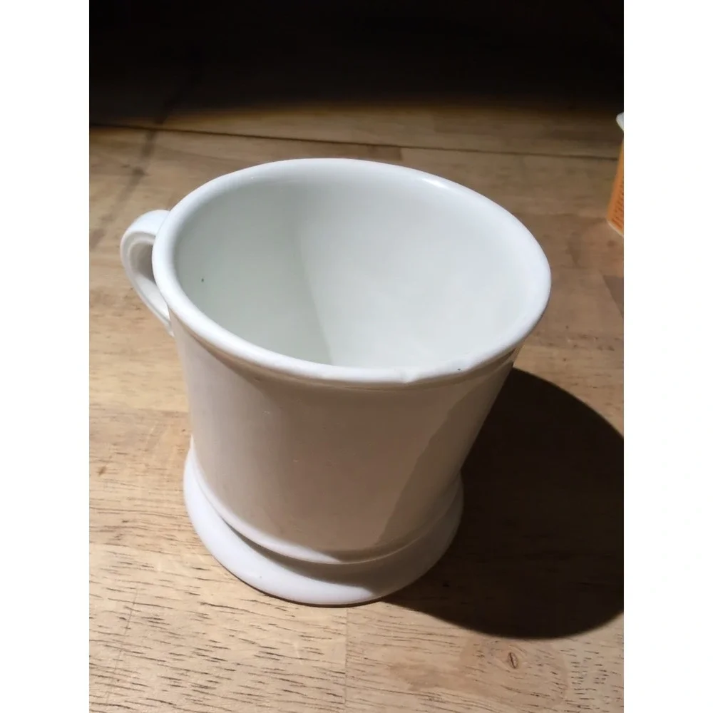 Antique Leonard Porcelain‎ Shaving Mug - Made In Vienna, Austria